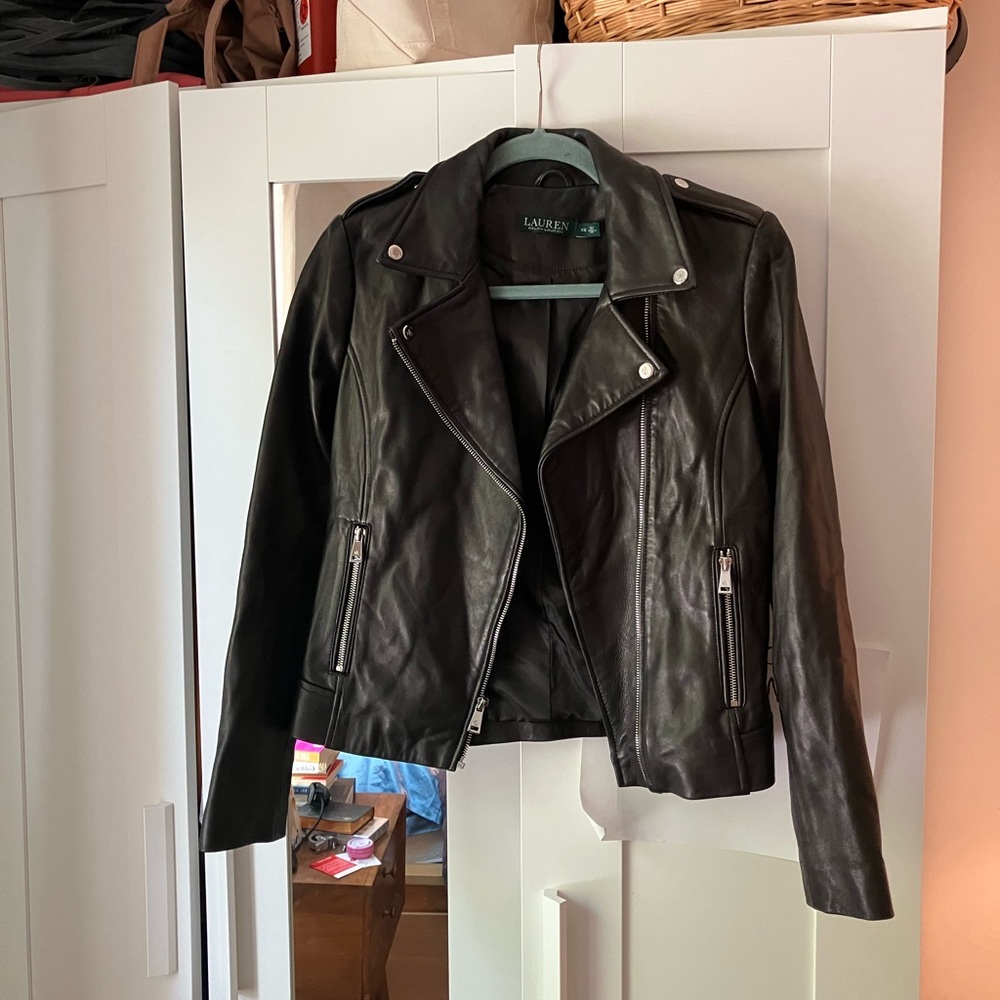 Ralph Lauren | leather jacket